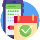 <h4>Booking system</h4><br><span style="color: #EDCA01"> Services - Appointments - Cars - etc