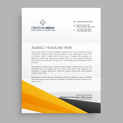 <h4>Letterhead Design</h4><br><span style="color: #EDCA01"> Description will be here ya dood in sha allah